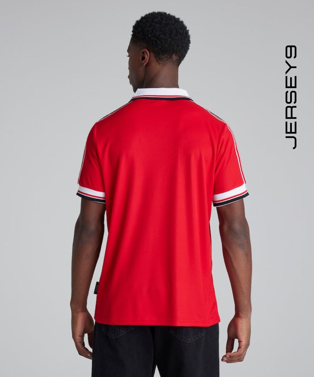 Manchester United 1998-00 Retro Home - Image 3