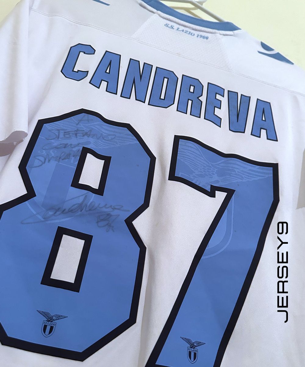 2012-2013 Lazio Macron Antonio Candreva Jersey - Image 3