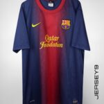 Buy the Barcelona Lionel Messi #10 Home Jersey 2012-2013. Premium quality, breathable fabric, iconic Messi design, and fast worldwide shipping. Perfect for Barcelona fans and collectors.